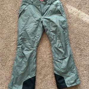 Columbia Olive Snow Pants
